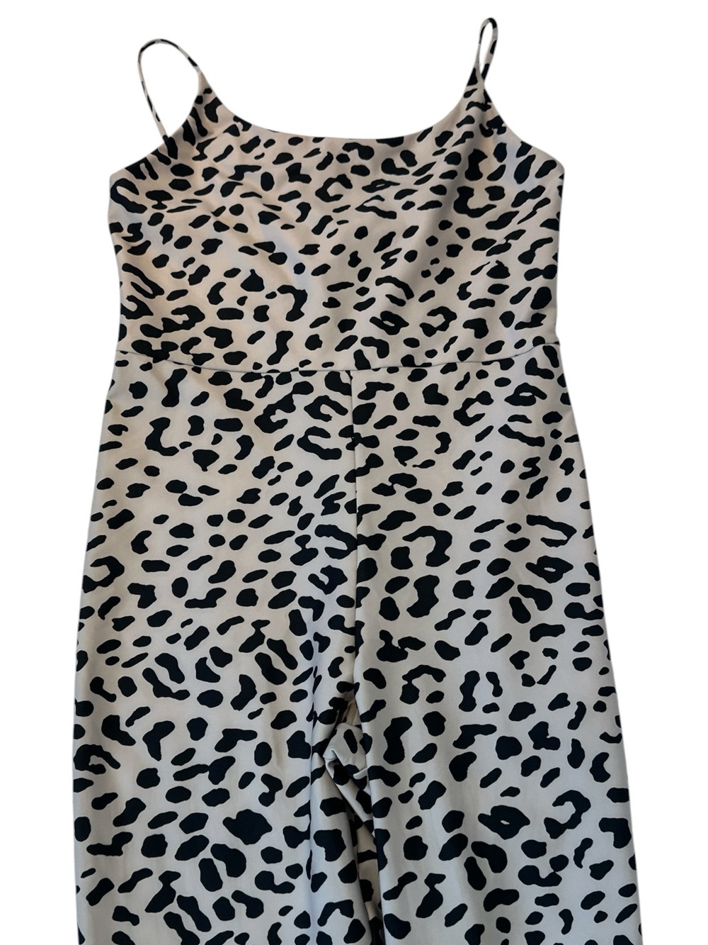 Alice + Olivia Animal Print Scoop Neck Jumpsuit Catsuit - Picture 7 of 13